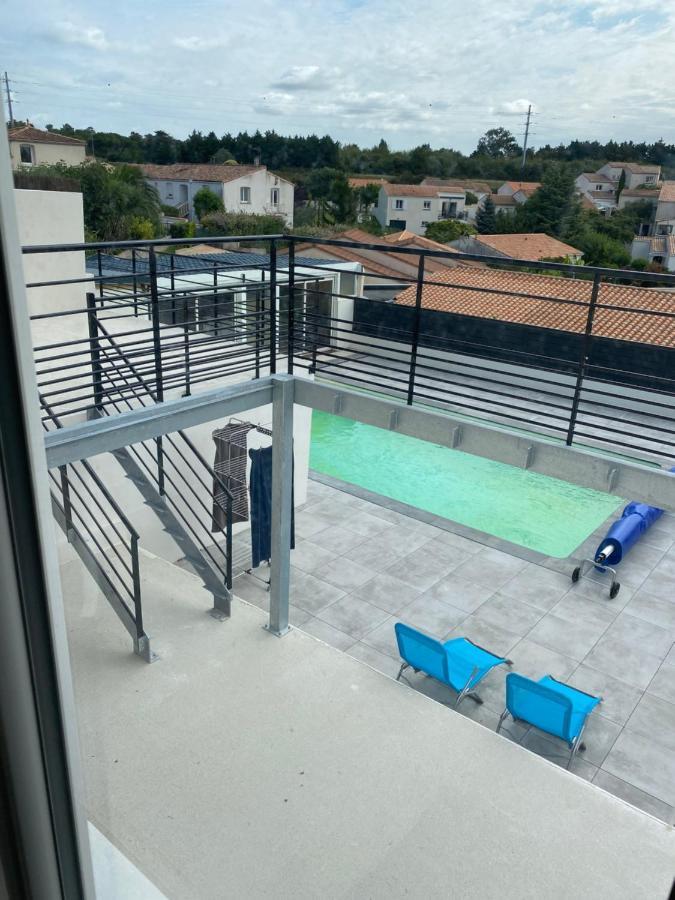 Bel Appartement Chez Particulier Calme Et Piscine Royan Kültér fotó